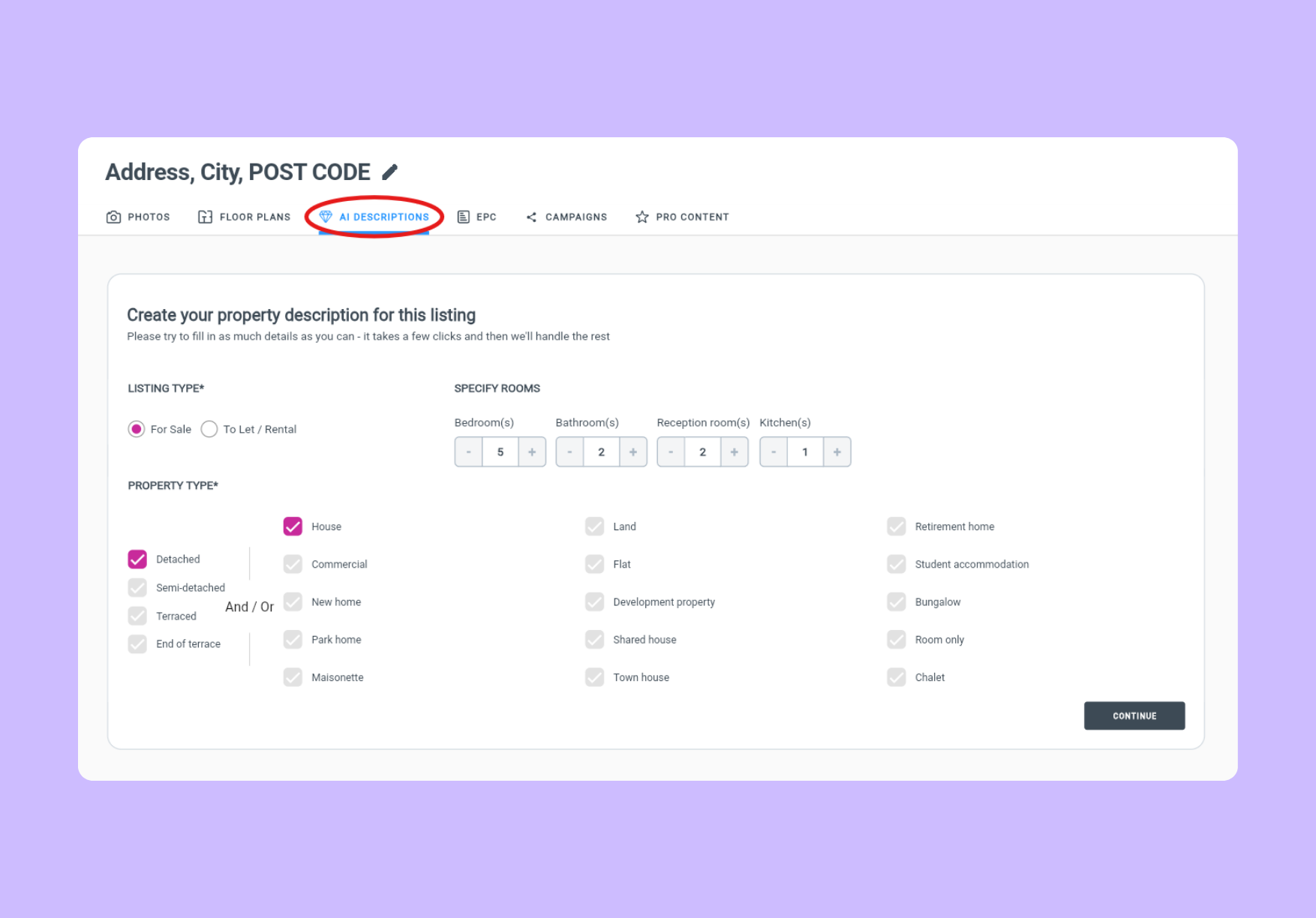 AI Generated Descriptions