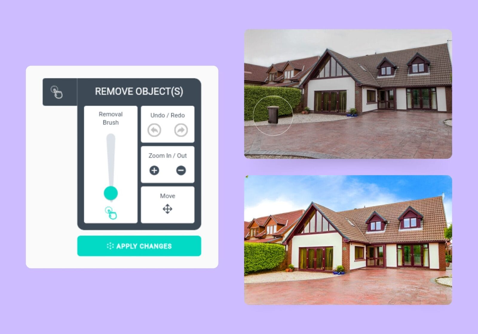 AI Object Removal - 5 PropertyBox Features