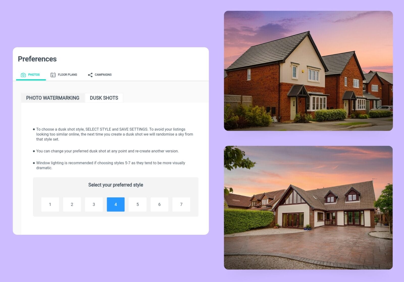 Dusk Shots - 5 PropertyBox Features