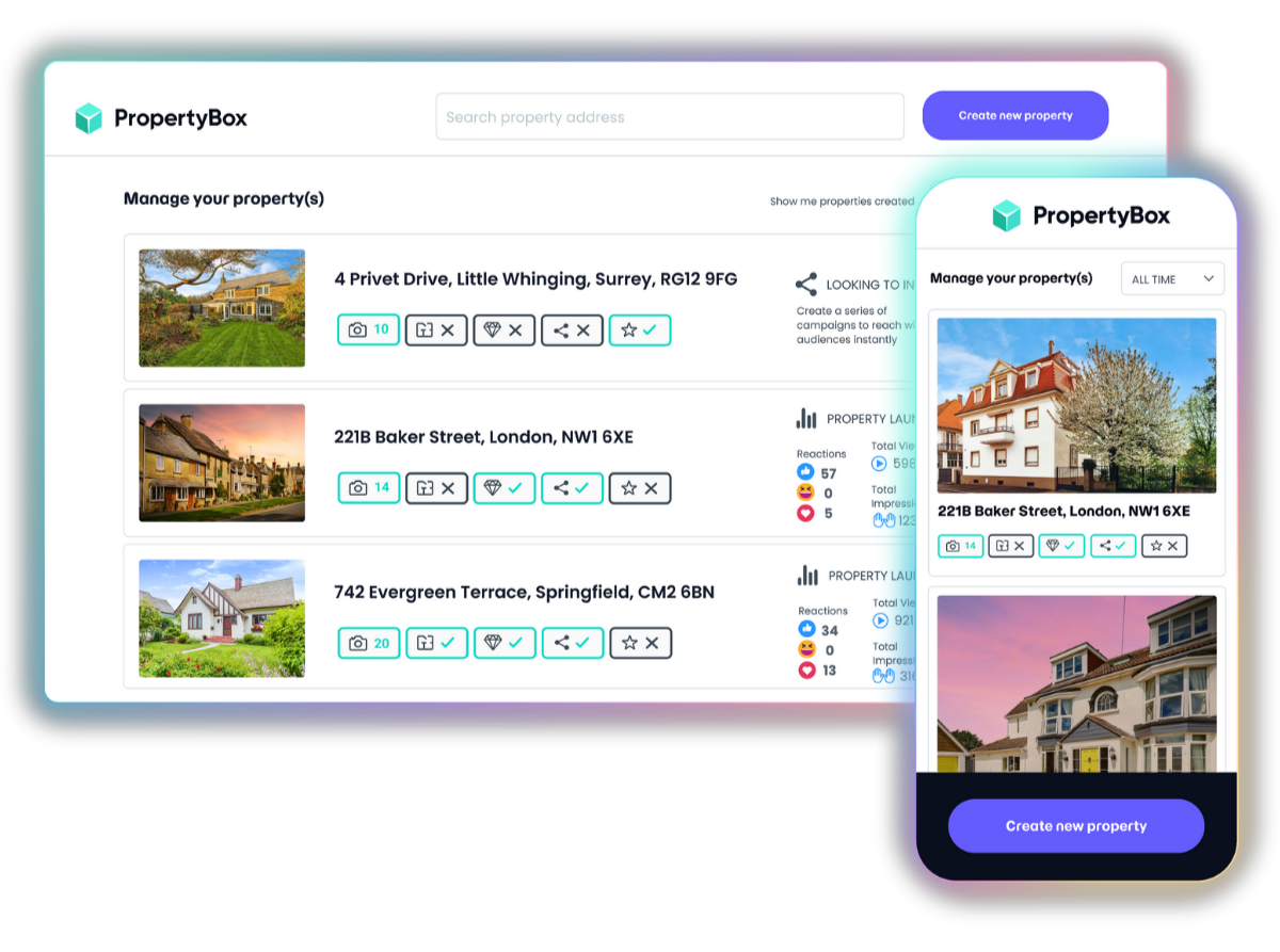 PropertyBox - Platform and App Neon