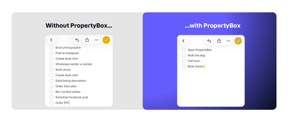 Without PropertyBox With PropertyBox